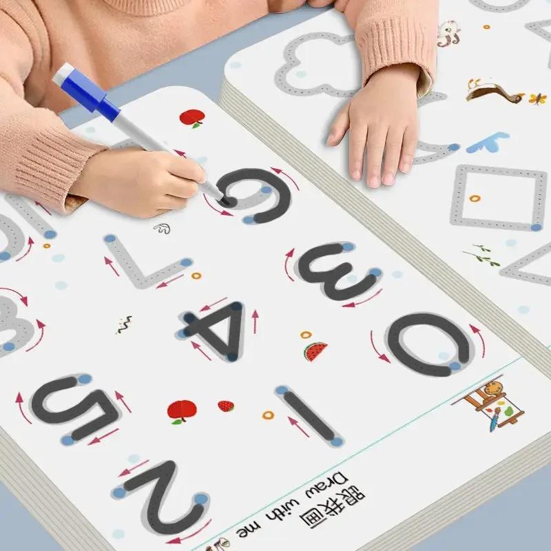 Kids Education Laptop - Magical Tracing Workbook Educational Montessori Books