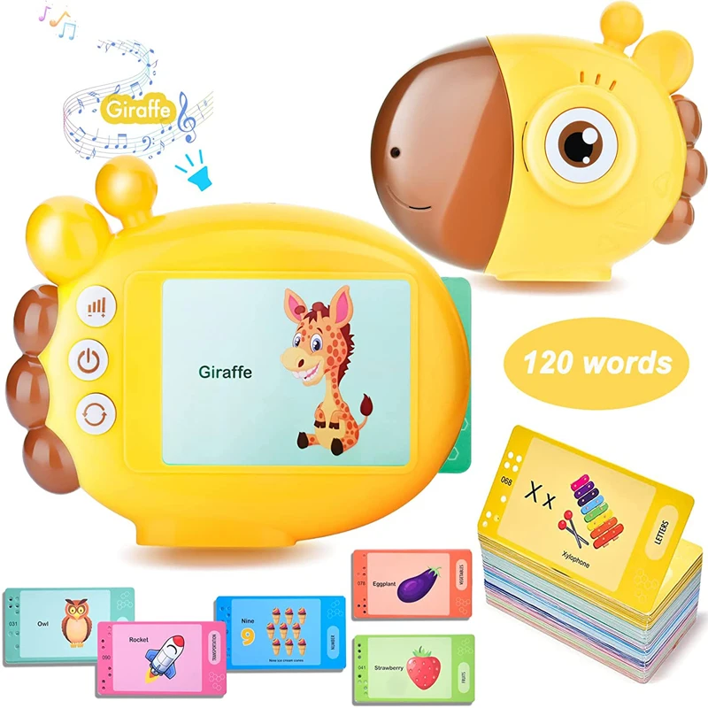 Kids Education Words - Giraffe Flash Card Reader Sight Words