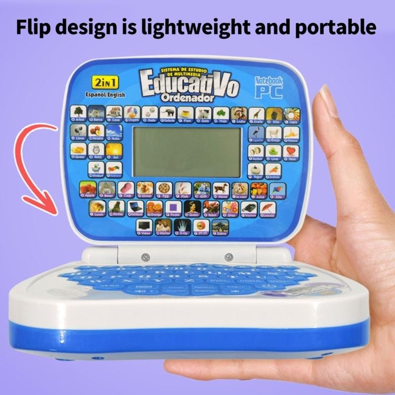 Kids Education Laptop - CORB Fun Máy học tiếng Tây
