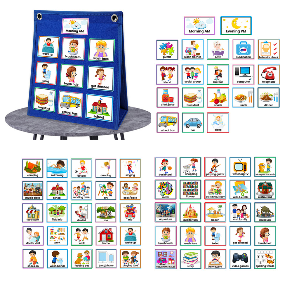 Kids Education Tools - New Arrival Double-sided Self-standing Foladble Desktop