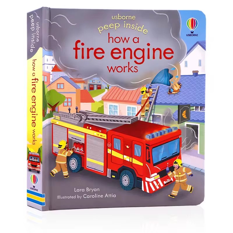English Kids Education - Usborne Peep Inside How A Fire