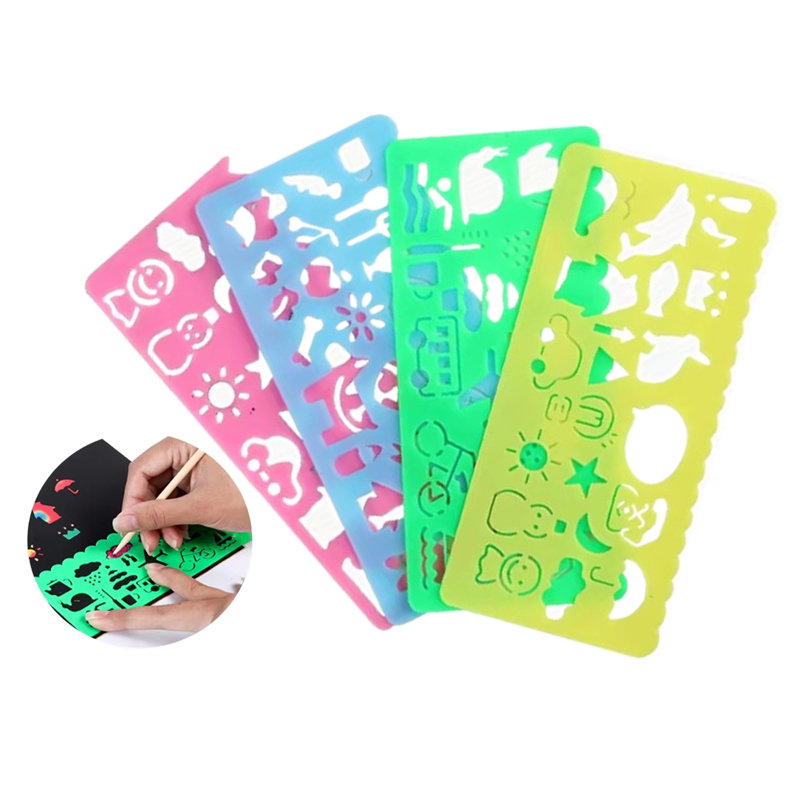 Kids Education Template - Children Drawing Toys DIY Painting Template