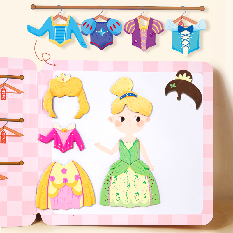 Kids Early Education Books - Kids Magnetic Quiet Book Toys Magnetic