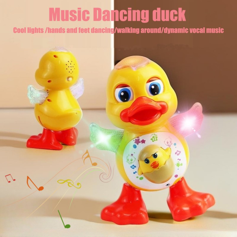 Kids Education Music - Electric Dancing Duck Toy Interactive Musical