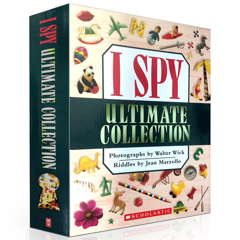 Kids Early Education Books - 10 Books Set I Spy Ultimate