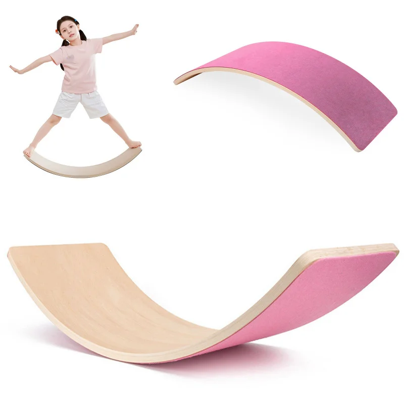 Wooden Rainbow Balance Board f - đánh giá và giá Kids Yoga Education