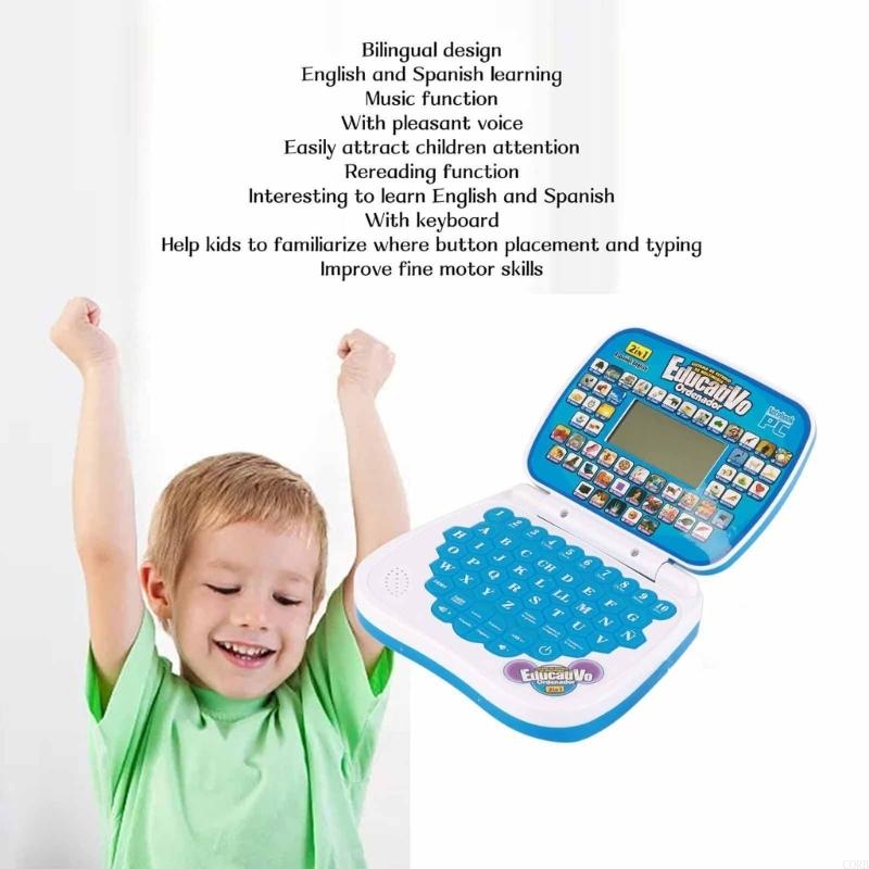 CORB Fun Máy học tiếng Tây Ban - đánh giá và giá Kids Education Laptop