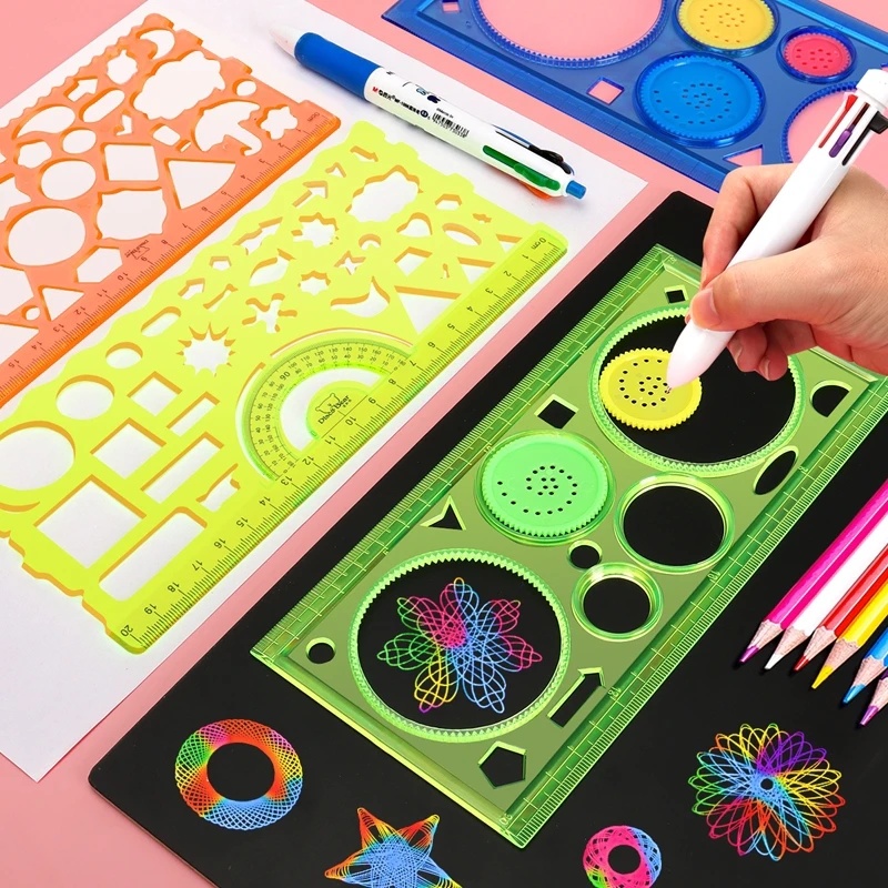 Geometry Spirograph Drawing St - đánh giá và giá Kids Education Template