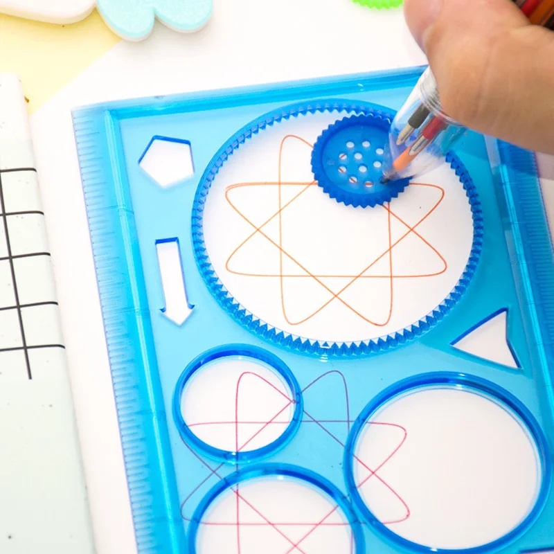 Geometry Spirograph Drawing St - đánh giá và giá Kids Education Template