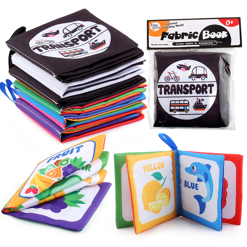 Baby Cloth Book for Newborns 0 - đánh giá và giá Kids Early Education Books