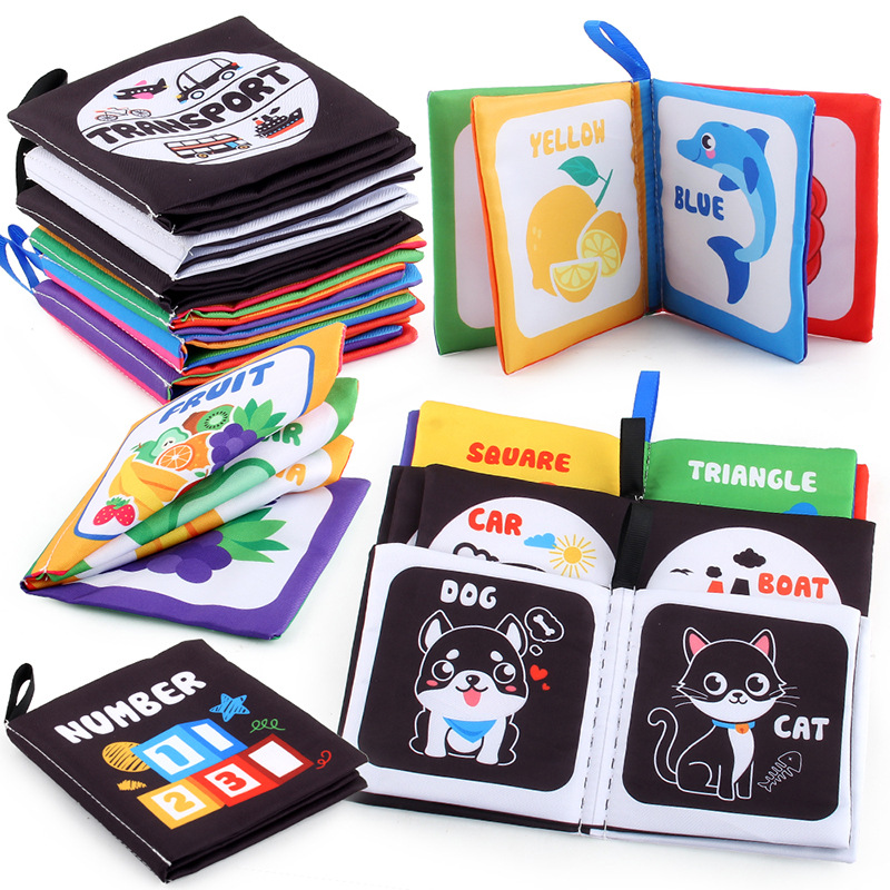 Baby Cloth Book for Newborns 0 - đánh giá và giá Kids Early Education Books