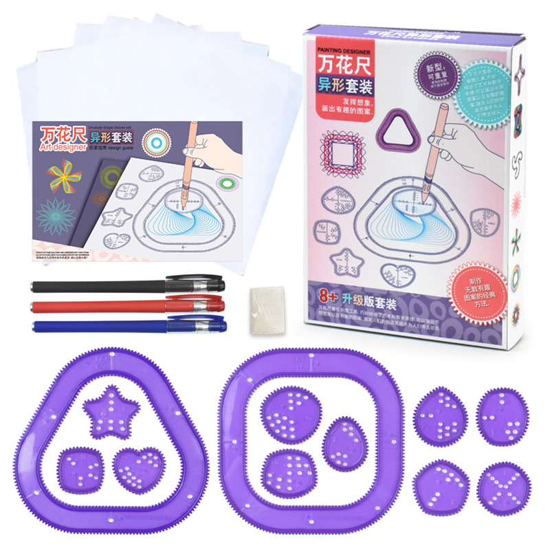 Funny Spirograph Drawing Toys  - đánh giá và giá Kids Education Template