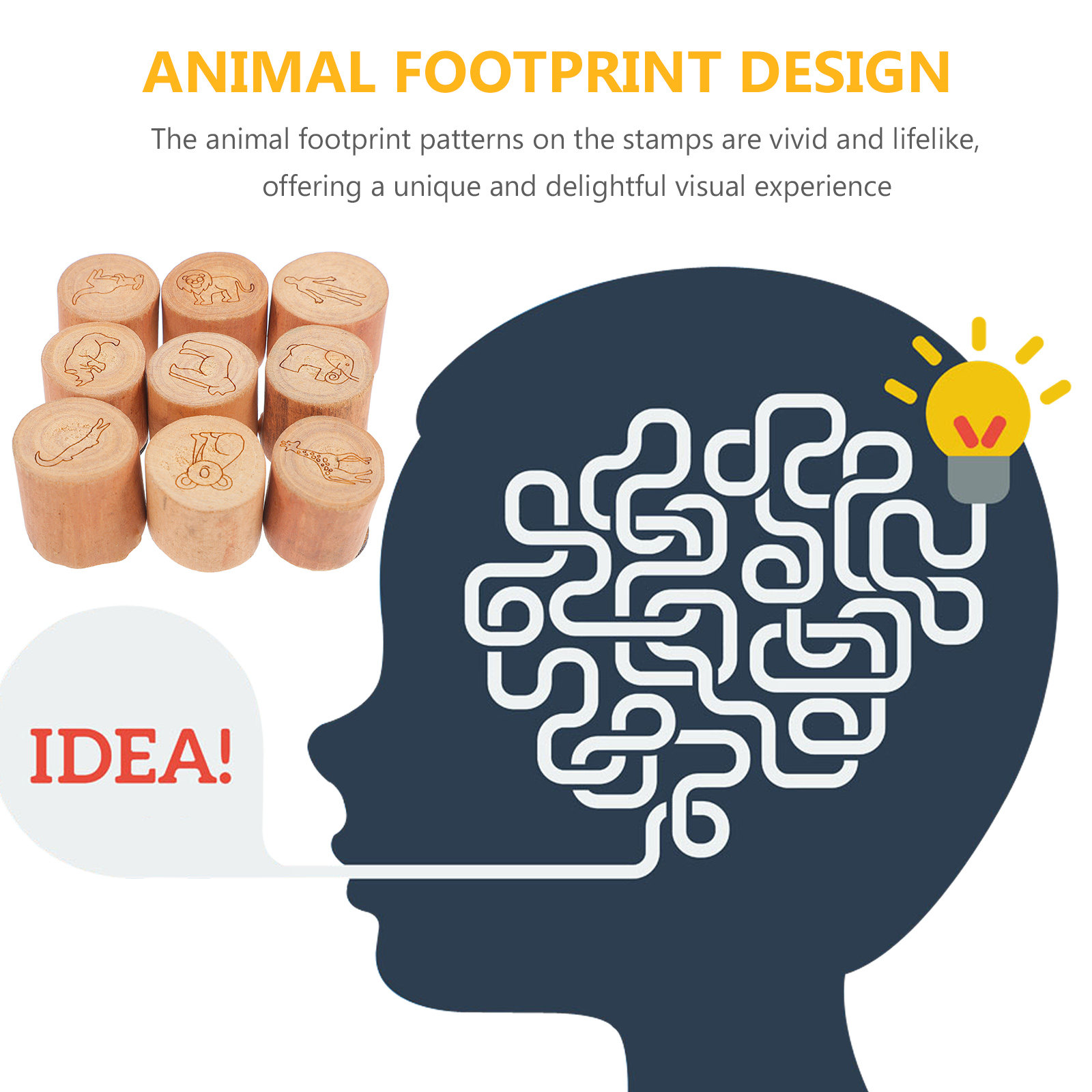 9Pcs Retro Style Wooden Animal - đánh giá và giá Kids Education Tools