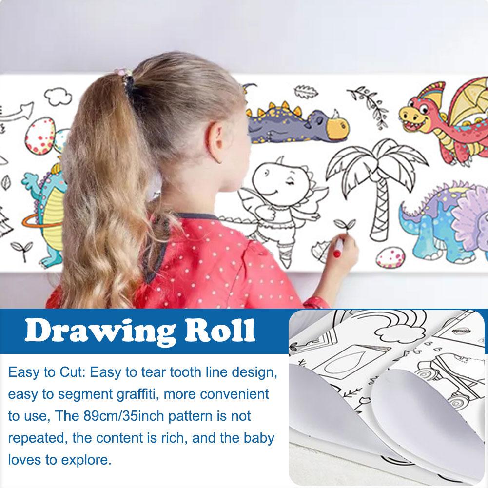 Children's Drawing Roll Sticky - đánh giá và giá Kids Education Laptop