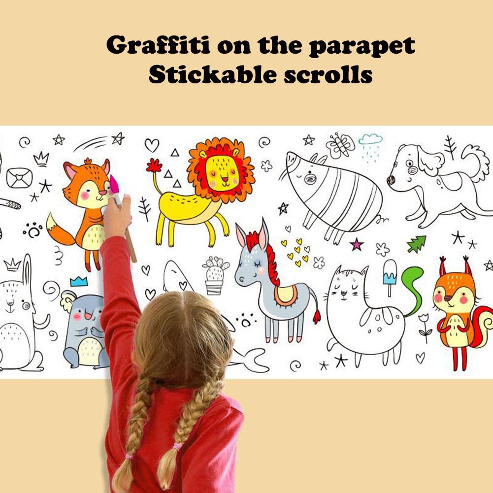 Children's Drawing Roll Sticky - đánh giá và giá Kids Education Laptop