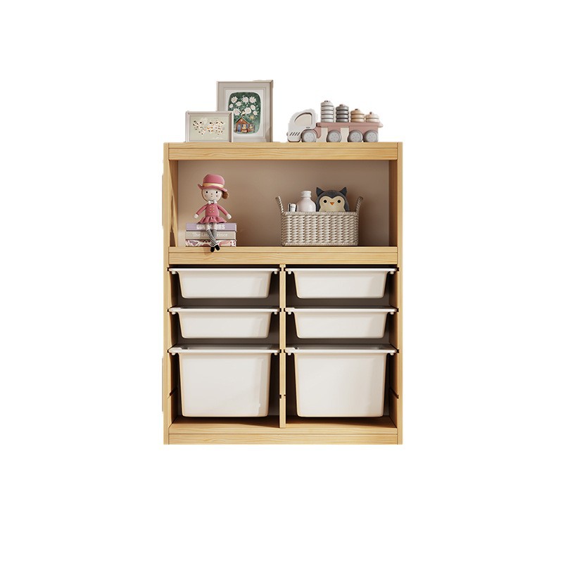 Toy cabinet Montessori childre - đánh giá và giá Montessori Shelf Toy