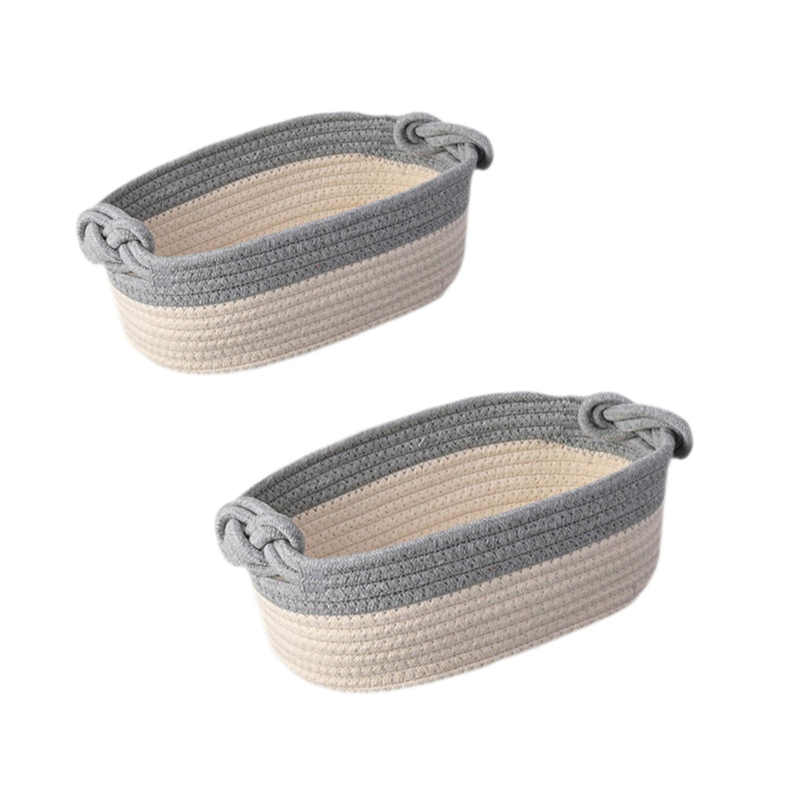 Cotton Rope Basket Storage Bas - đánh giá và giá Montessori Shelf Toy