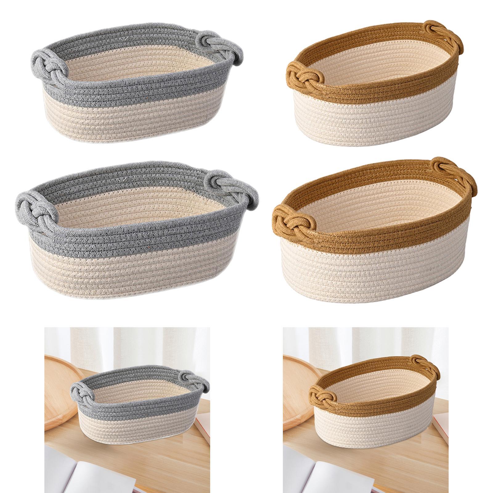 Cotton Rope Basket Storage Bas - đánh giá và giá Montessori Shelf Toy