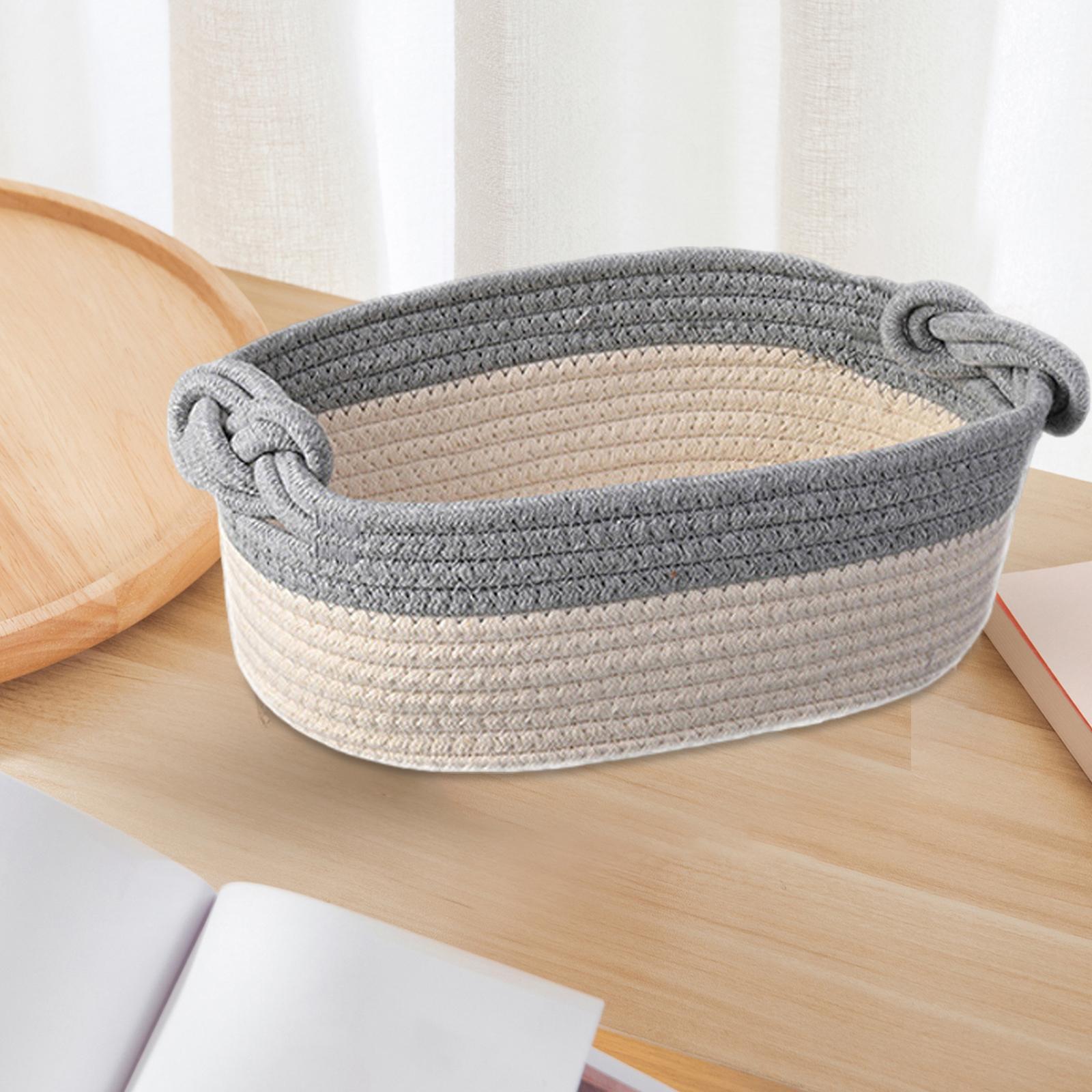 Cotton Rope Basket Storage Bas - đánh giá và giá Montessori Shelf Toy