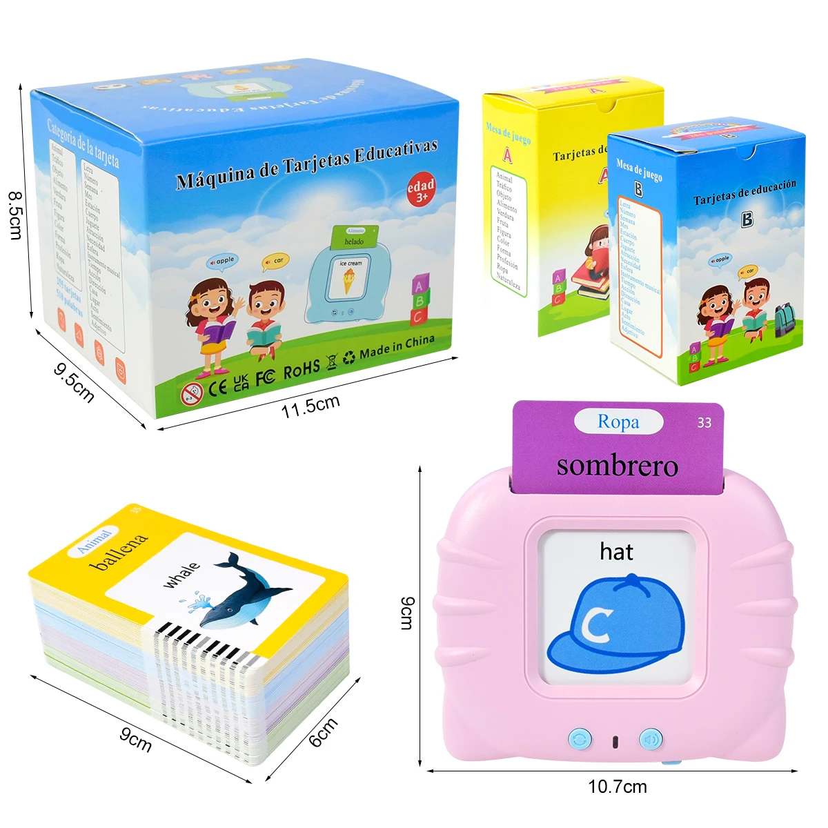 Electronic Spanish Cognitive C - đánh giá và giá Kids Education Words
