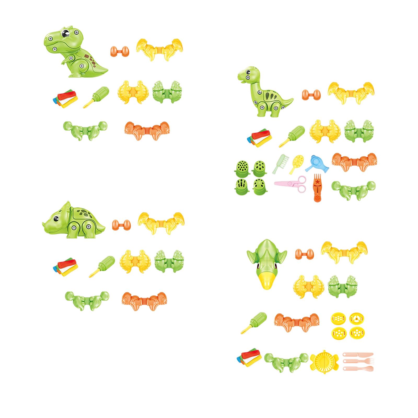Dinosaur Fun Colored Mud Kids  - đánh giá và giá Kids Education Tools