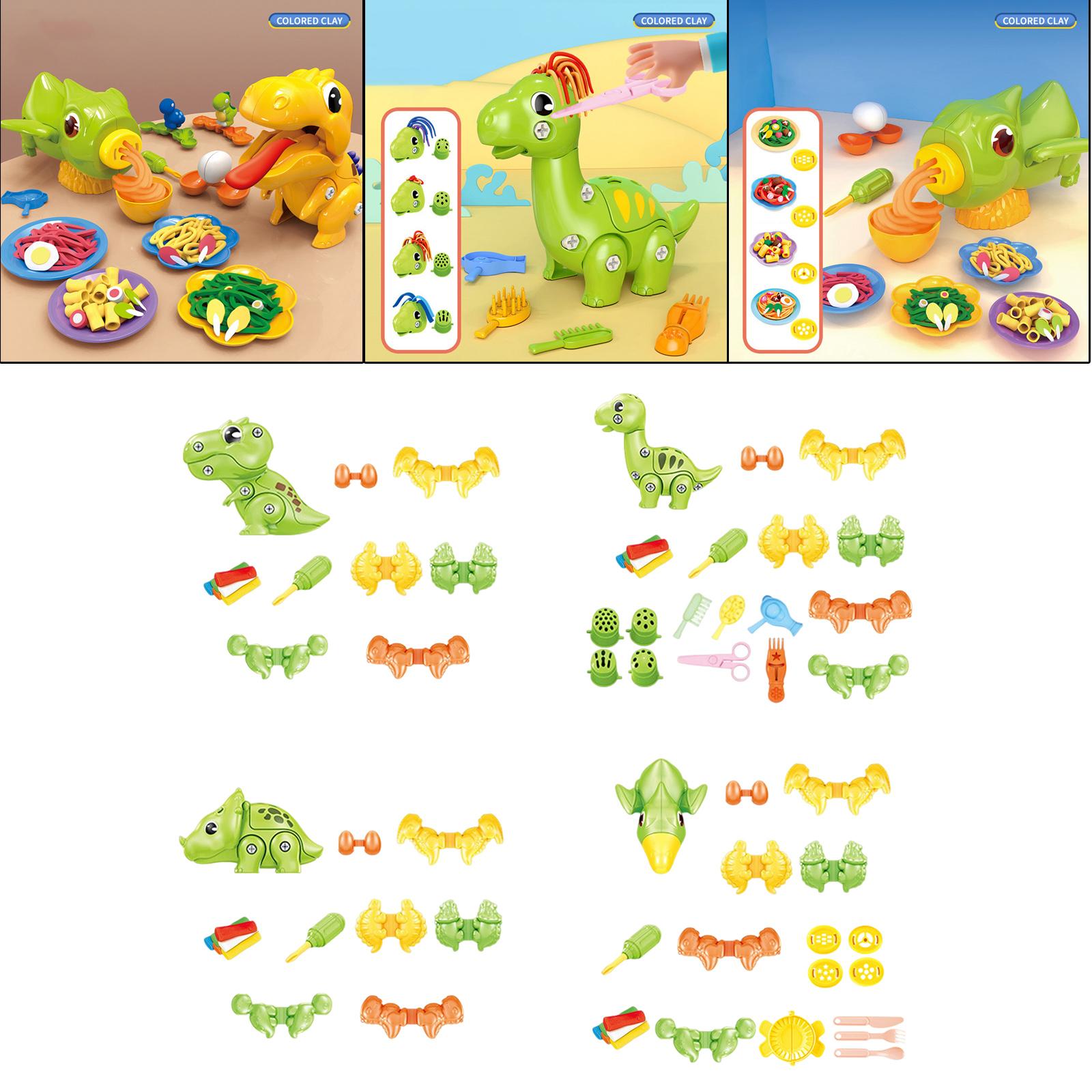 Dinosaur Fun Colored Mud Kids  - đánh giá và giá Kids Education Tools