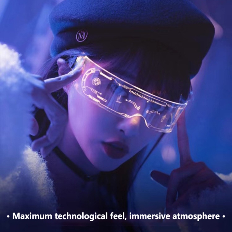 Cyberpunk Electric LED Glasses - đánh giá và giá English Kids Education