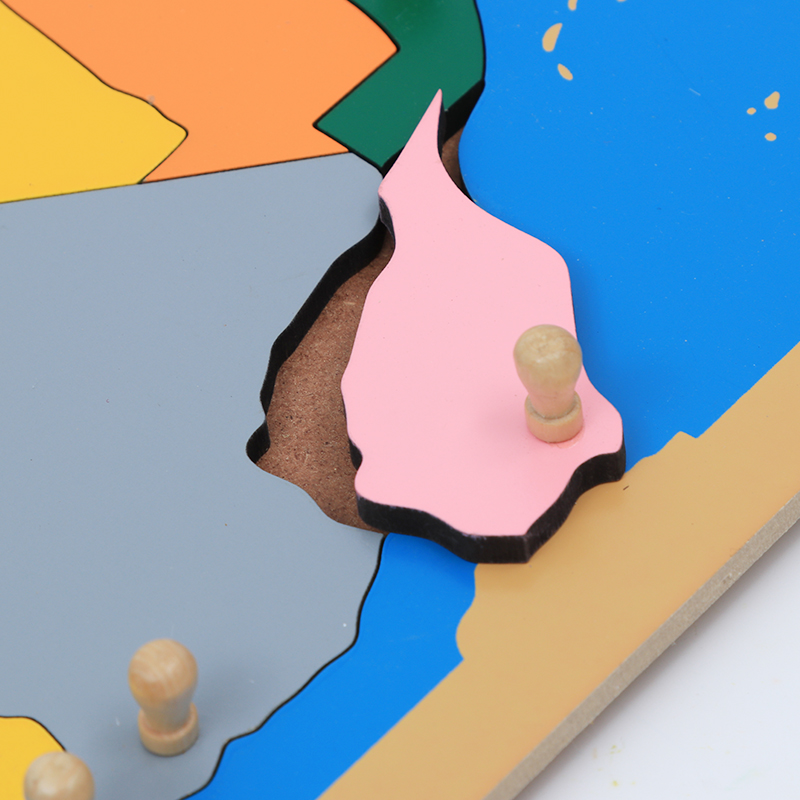 Wooden Map Puzzle of Africa Mo - đánh giá và giá Kids Education Tools