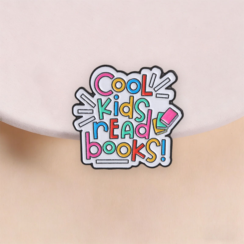 Cool Kids Read Books Enamel Pi - đánh giá và giá Inspirational Kids Education Quotes