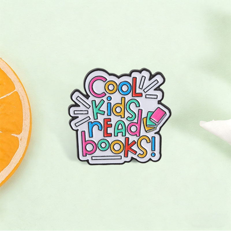 Cool Kids Read Books Enamel Pi - đánh giá và giá Inspirational Kids Education Quotes