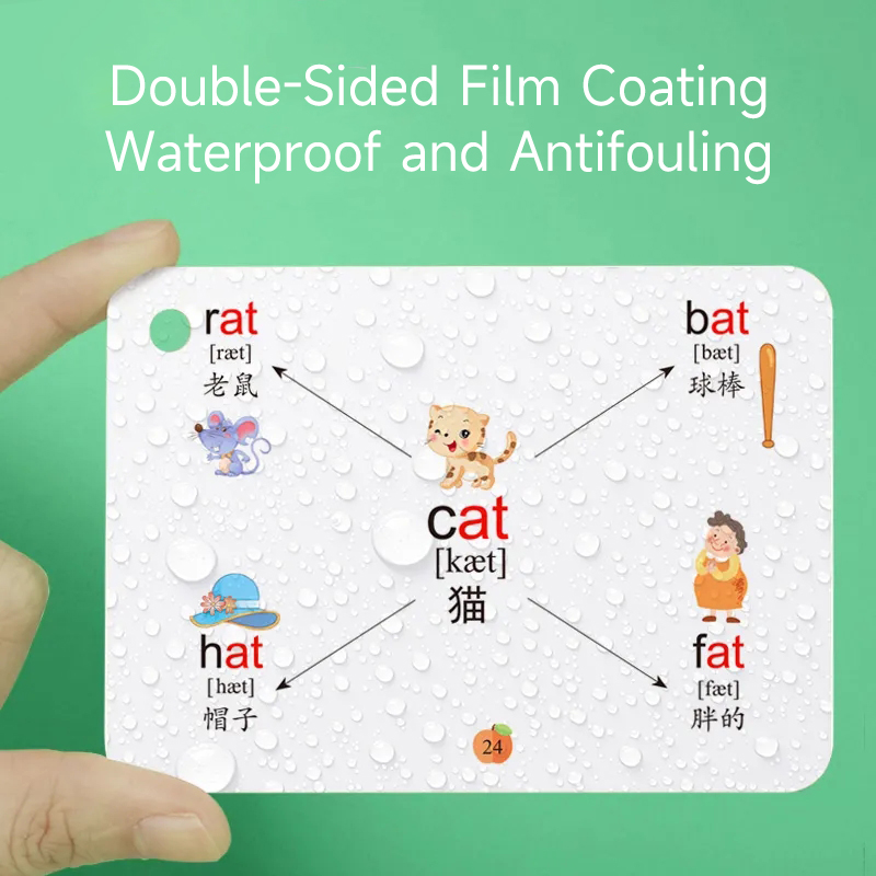 600 Words Mind Map Cards with  - đánh giá và giá Kids Education Words