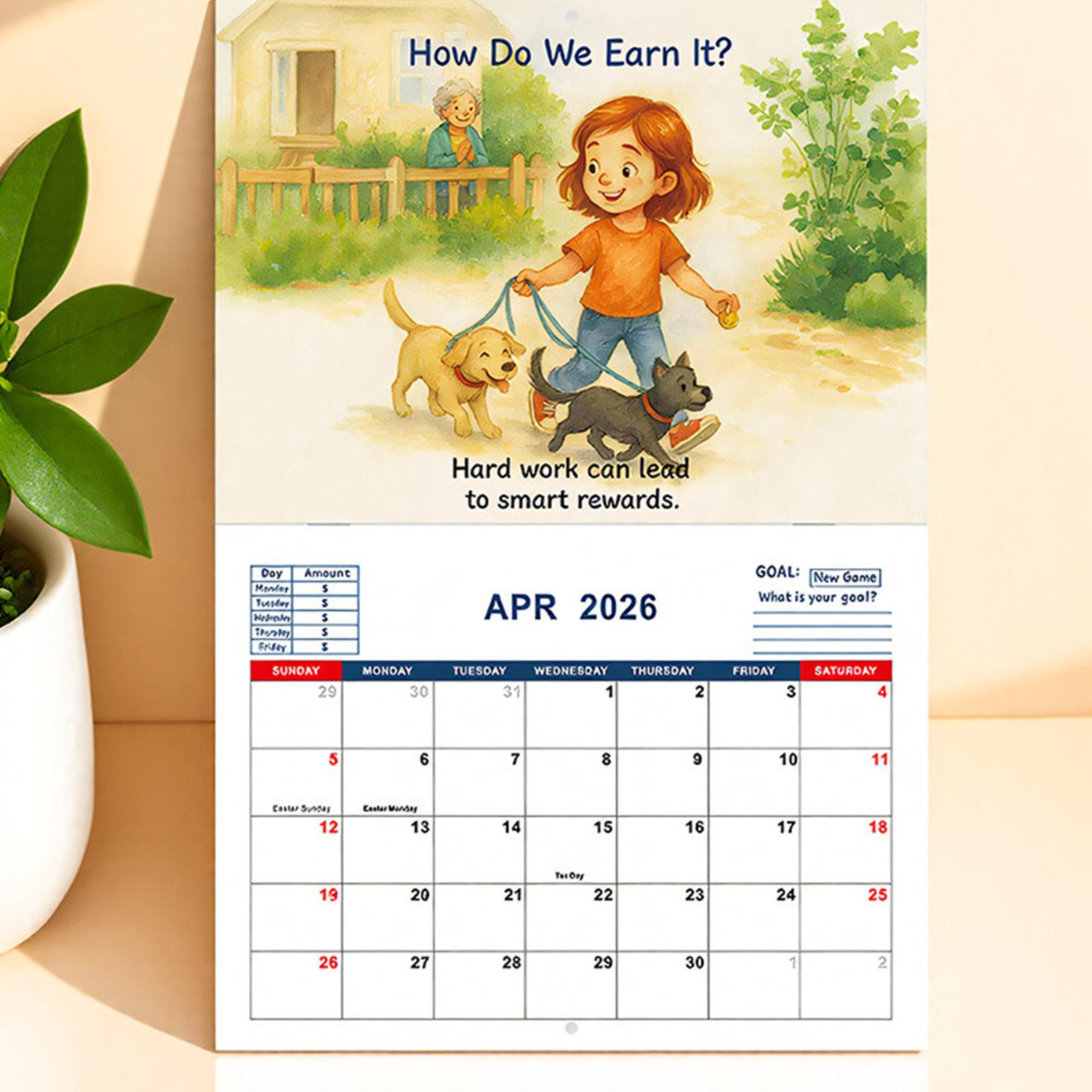 Calendar Board For Children 20 - đánh giá và giá Kids Education Plan