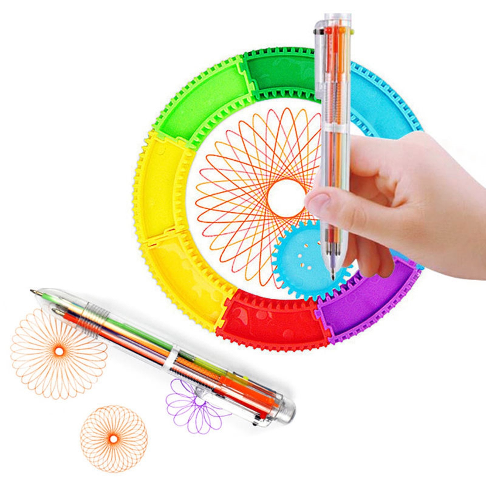 Geometry Spirograph Drawing St - đánh giá và giá Kids Education Template