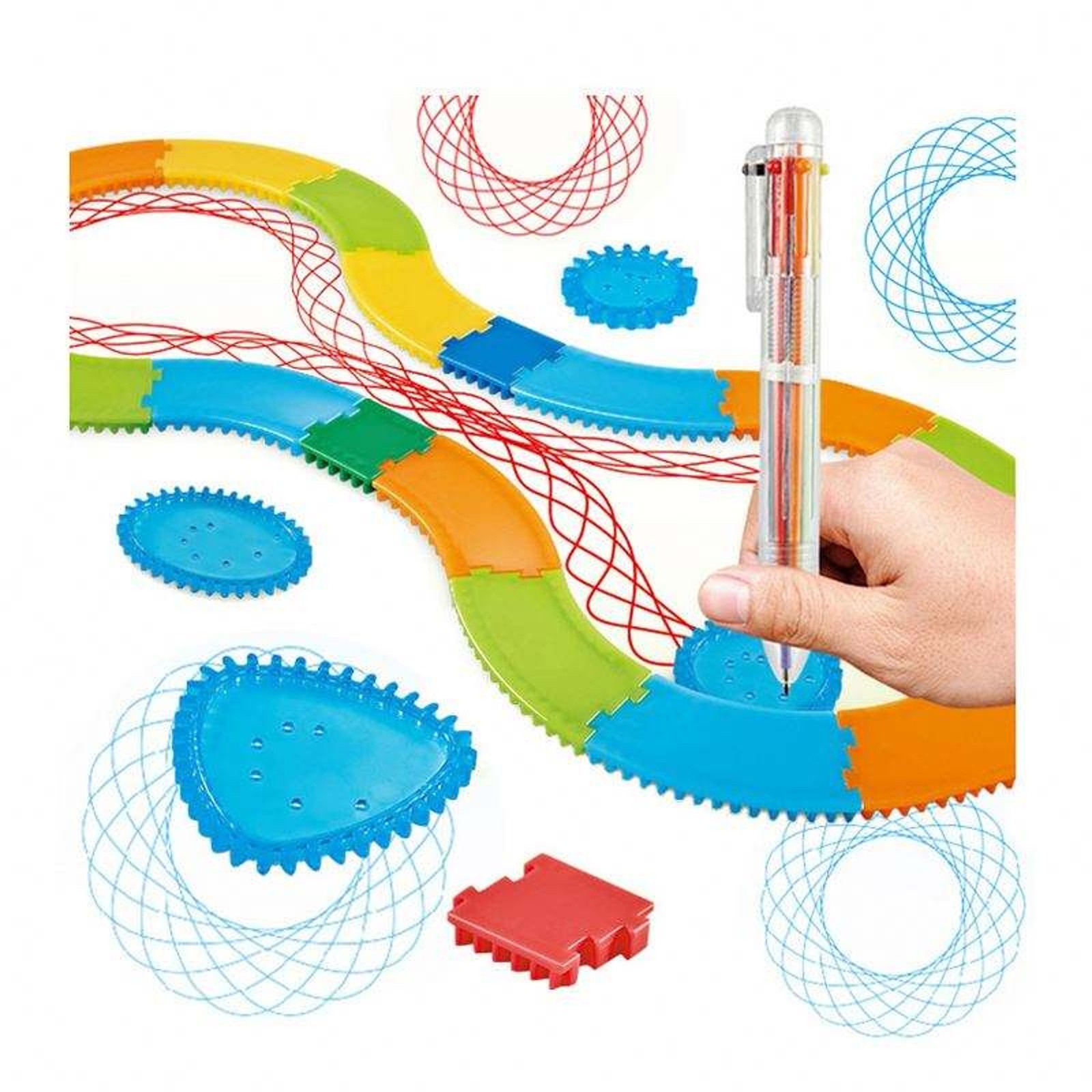 Geometry Spirograph Drawing St - đánh giá và giá Kids Education Template