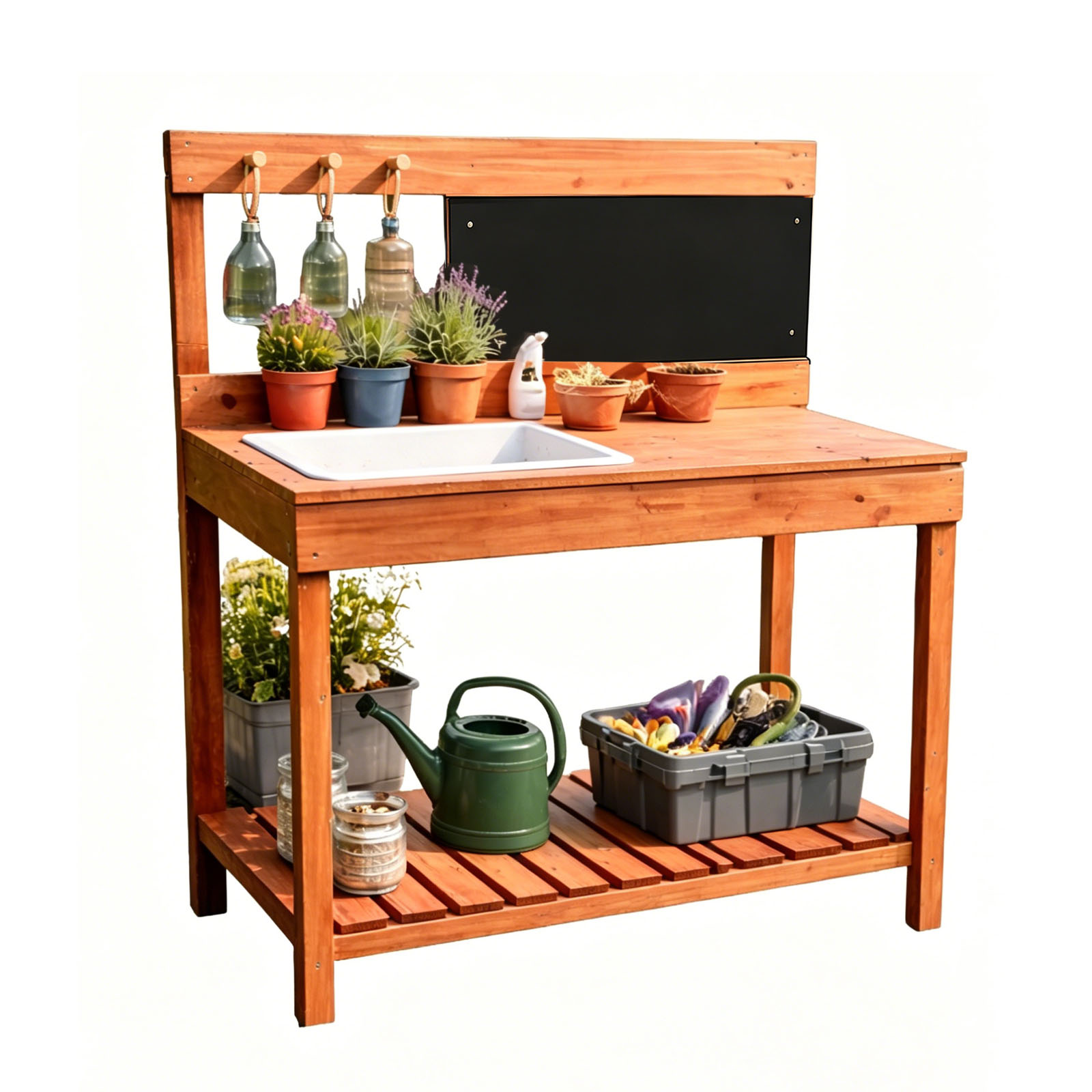 Wooden Potting Benches For Chi - đánh giá và giá Kids Education Tools