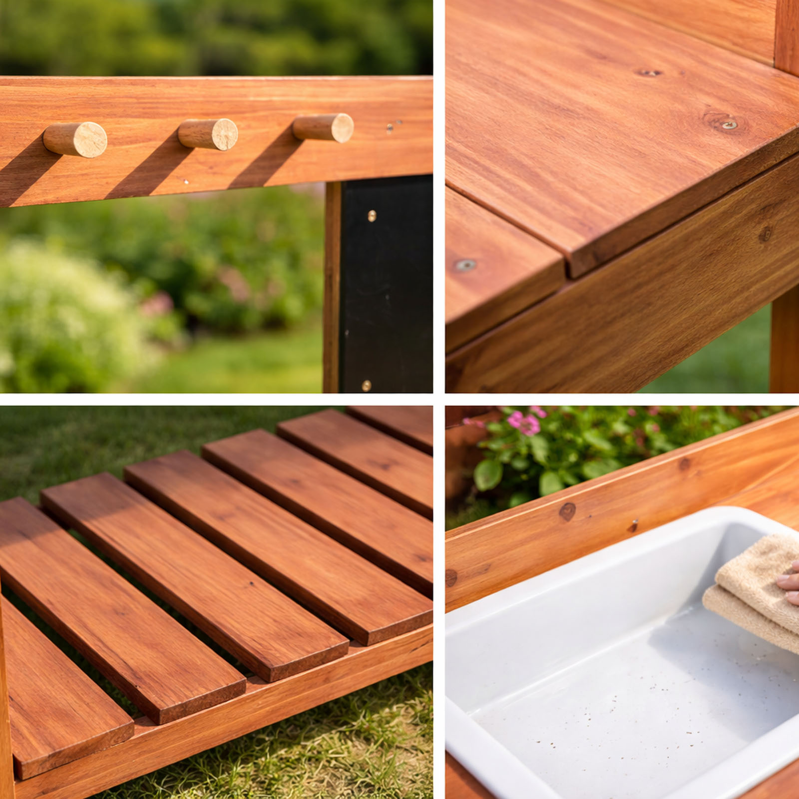 Wooden Potting Benches For Chi - đánh giá và giá Kids Education Tools