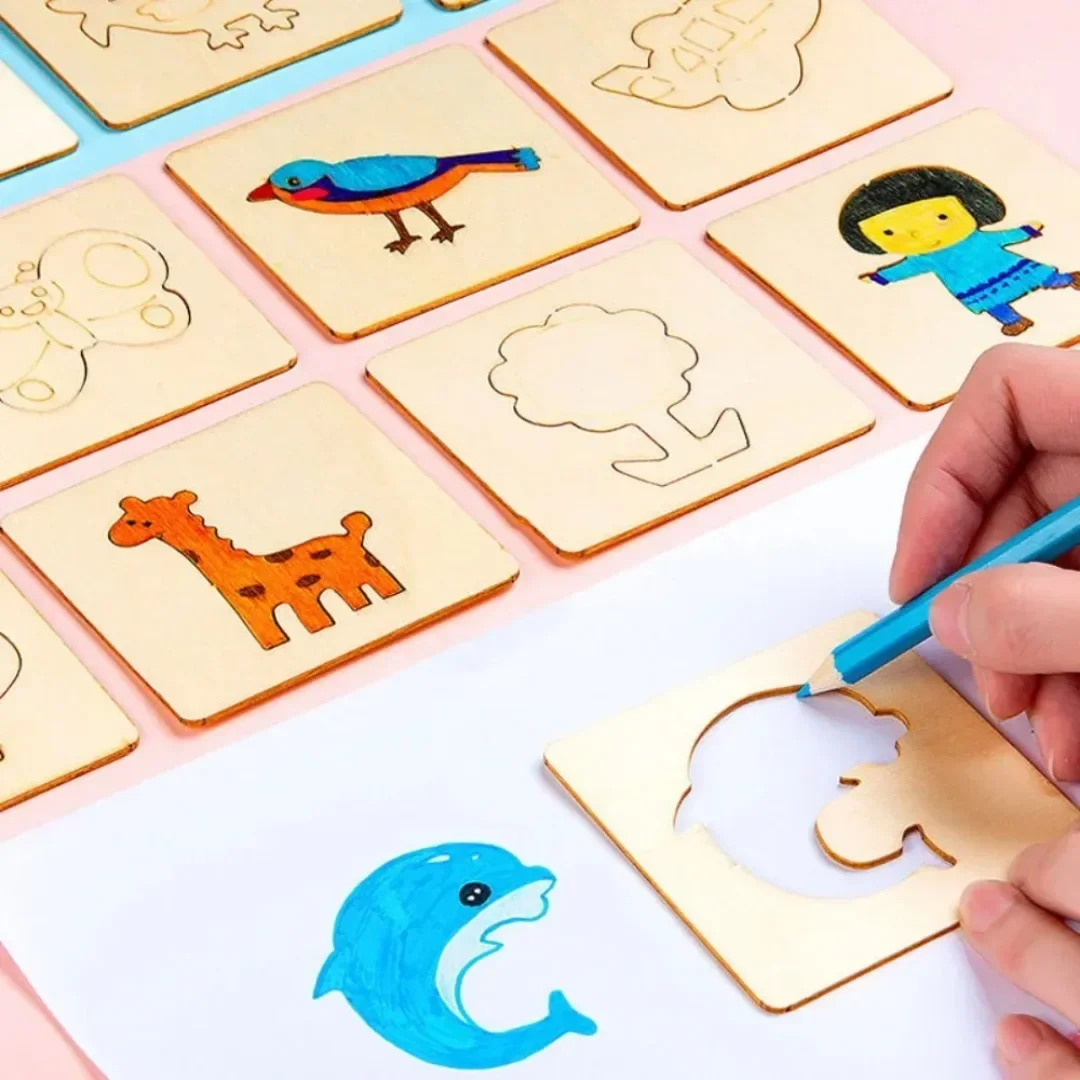 20PCS Montessori Wooden Drawin - đánh giá và giá Kids Education Template