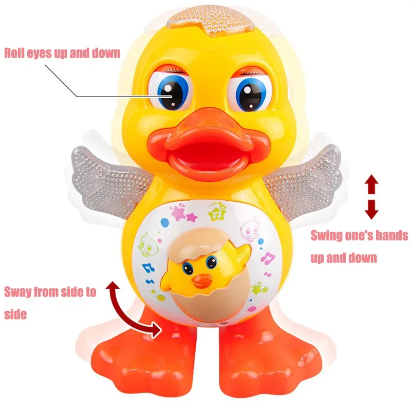Electric Dancing Duck Toy Inte - đánh giá và giá Kids Education Music