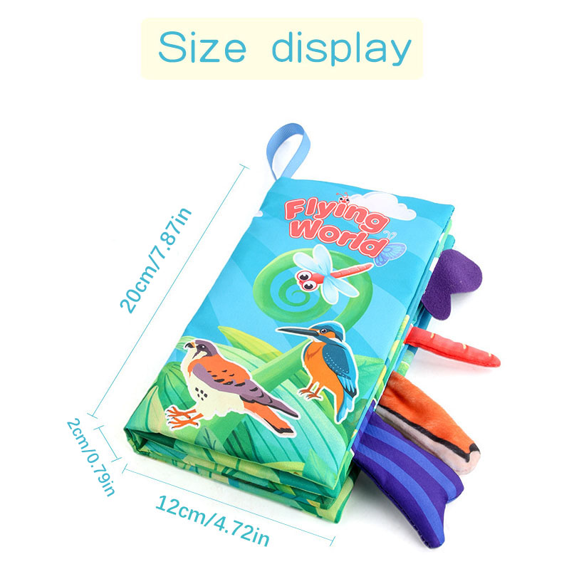 New Baby Cloth Books Visual an - đánh giá và giá Kids Early Education Books