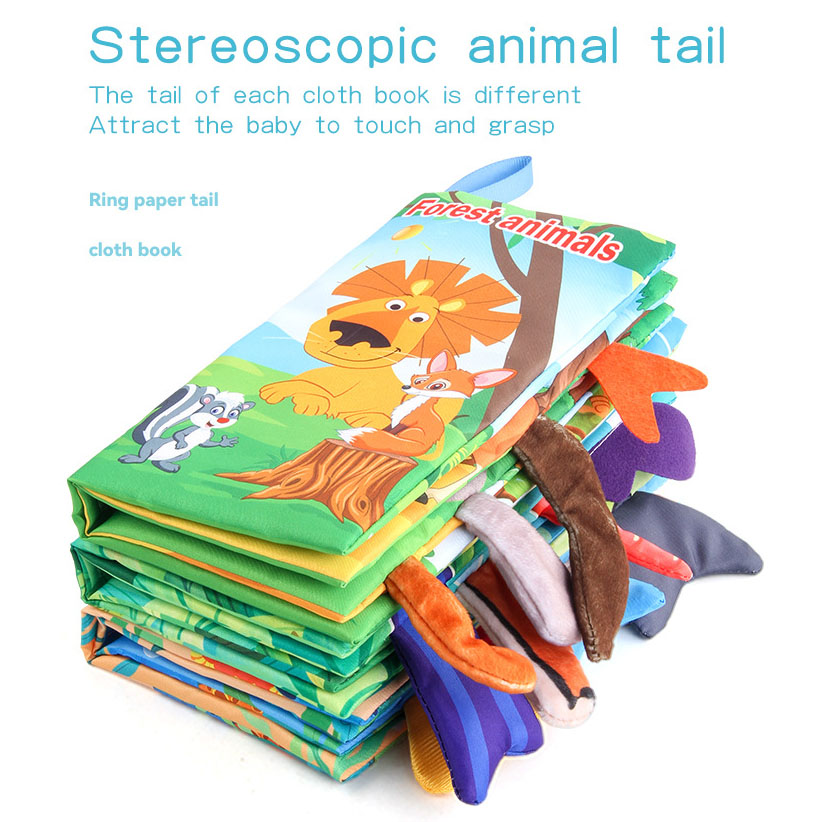 New Baby Cloth Books Visual an - đánh giá và giá Kids Early Education Books