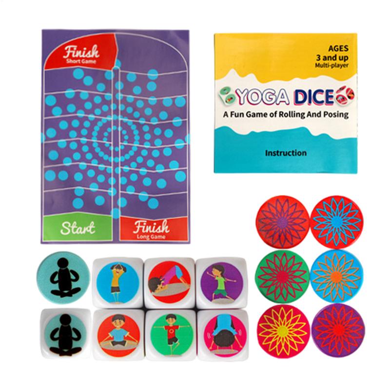 Exercise Dice For Kids Fun Kid - đánh giá và giá Kids Yoga Education