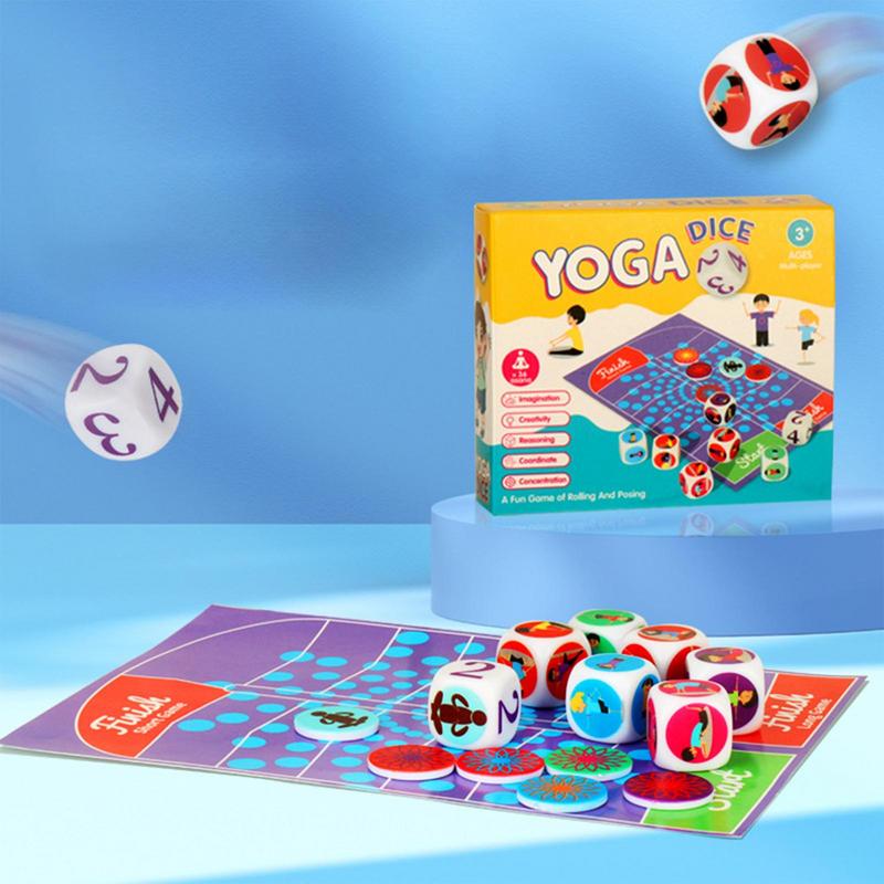 Exercise Dice For Kids Fun Kid - đánh giá và giá Kids Yoga Education