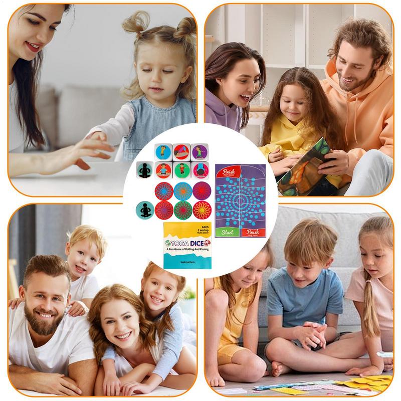 Exercise Dice For Kids Fun Kid - đánh giá và giá Kids Yoga Education