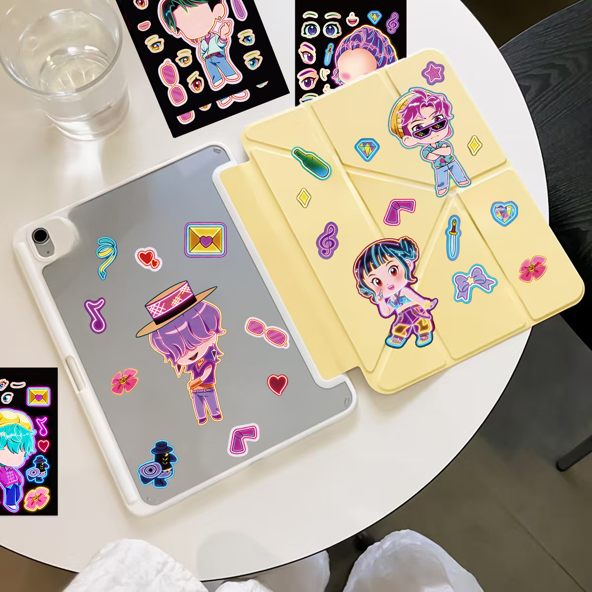 8pcs Funny Girls Stickers Toys - đánh giá và giá Kids Education Music