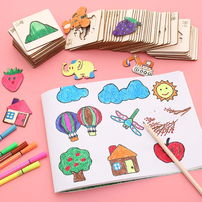 Kids Drawing Toys Montessori D - đánh giá và giá Kids Education Template