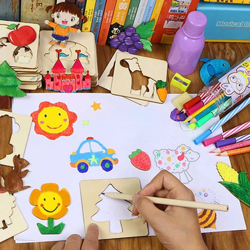 Kids Drawing Toys Montessori D - đánh giá và giá Kids Education Template