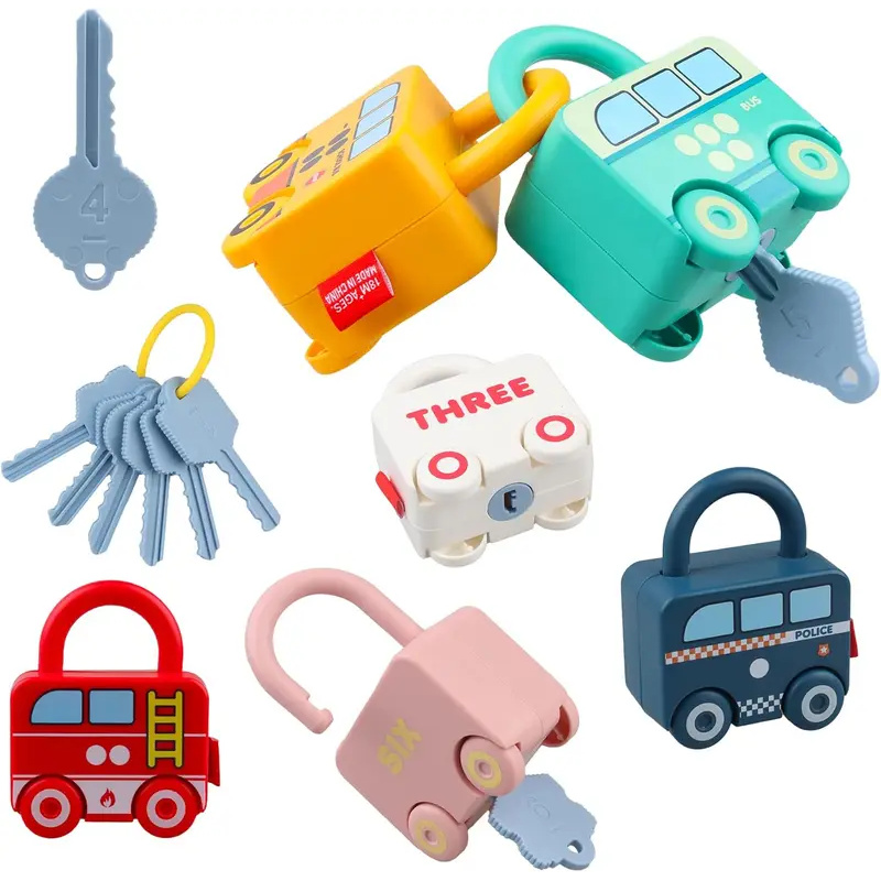 Educational Car Shaped Puzzle  - đánh giá và giá Montessori Shelf Toy