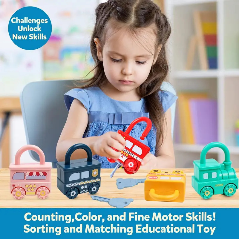 Educational Car Shaped Puzzle  - đánh giá và giá Montessori Shelf Toy