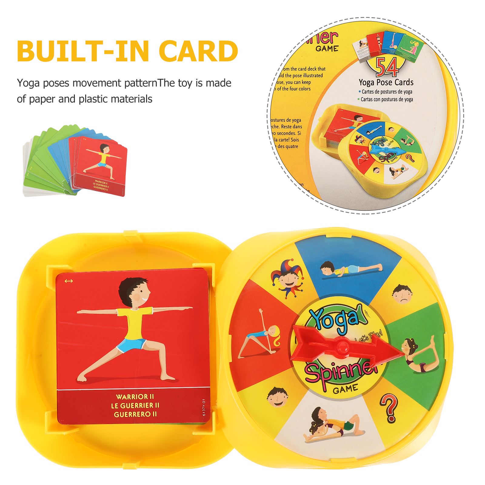 1Set Yoga Pose Game Kids Educa - đánh giá và giá Kids Yoga Education