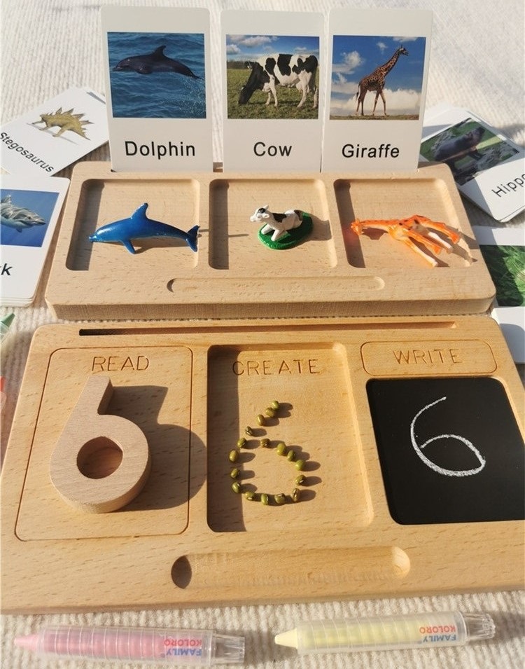 Montessori Toys Wooden Learnin - đánh giá và giá Montessori Shelf Toy